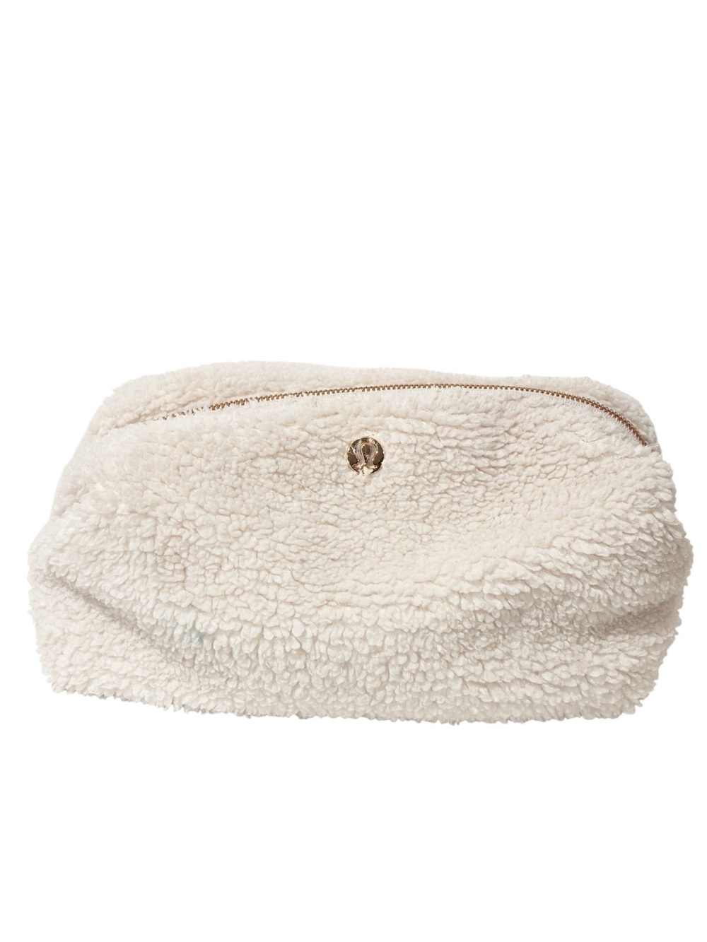 Lululemon Feeling Ready Mini Pouch
Fleece Sherpa Bag Cream